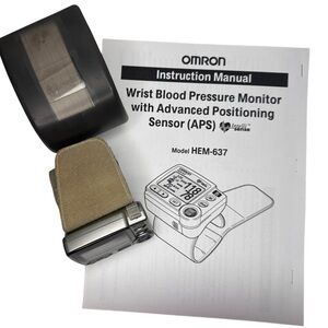 Omron IntelliSense Wrist Blood Pressure Monitor HEM-637
